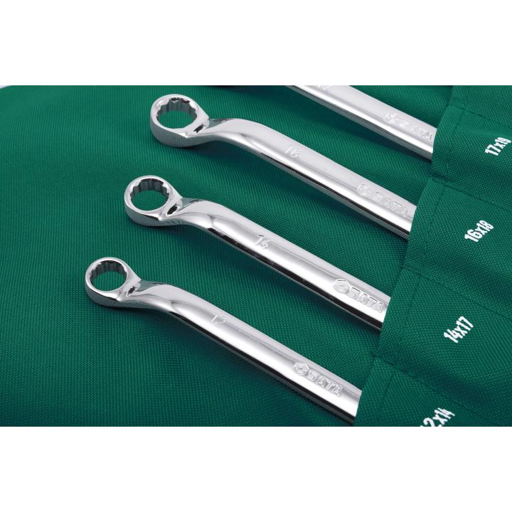 Image of 10 Pc. Metric Double Box End Wrench Set - SATA