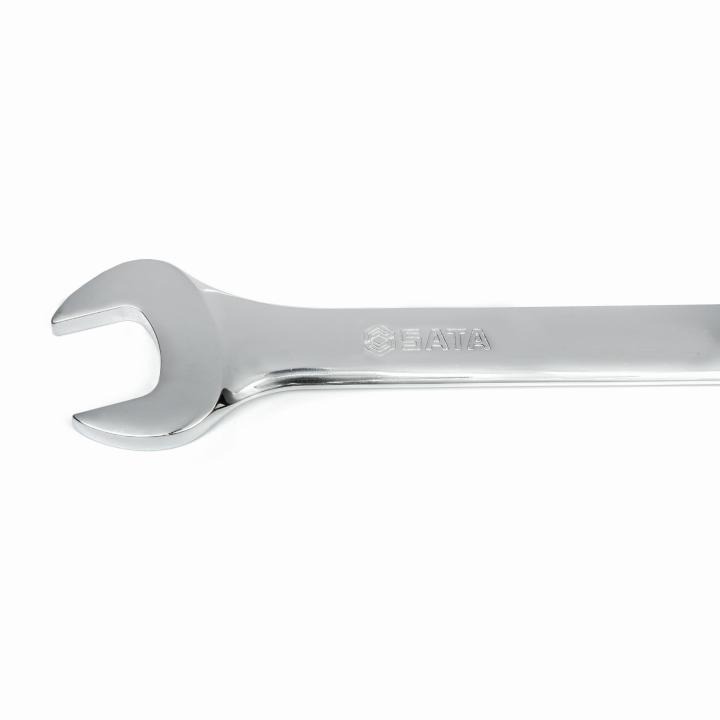 Image of 11 Pc. Metric Mirror Combination Wrench Set - SATA