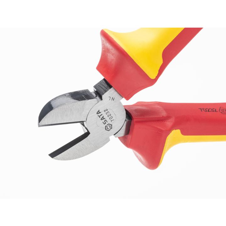 Image of VDE Insulated Diagonal Pliers - SATA