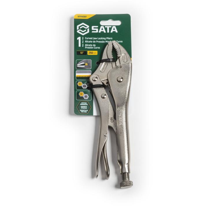 Image of Curved Jaw Locking Pliers - SATA