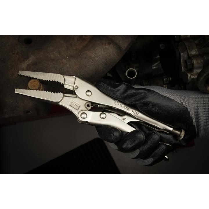 Image of Long Nose Locking Pliers - SATA