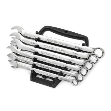 Image of 6 Pc. 12 Point Metric Combination Wrench Set - SATA