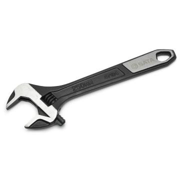 Image of Black Oxide Extra-Wide Jaw Adjustable Wrenches - SATA
